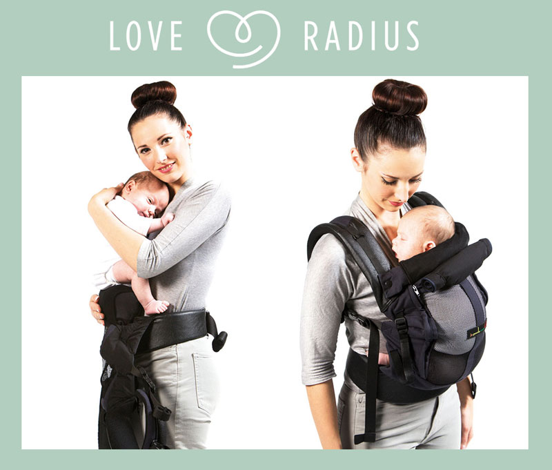 Love Radius Booster and Neck pillow for Newborn support