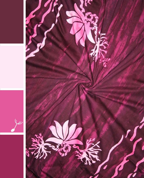 Wrapsody Rowan Batik Wrap Color Palette